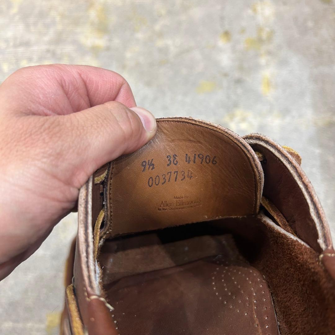 極美 Allen Edmonds モカシン デッキシューズ 9 1/2