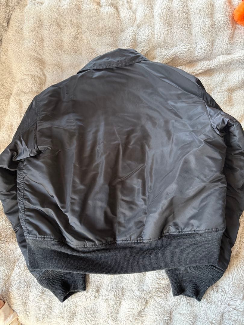 ALPHA INDUSTRIES MA-1 フライトジャケット Lサイズブラック