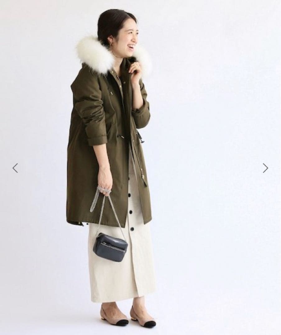 【極美品】IENA モッズコート　サイズ34