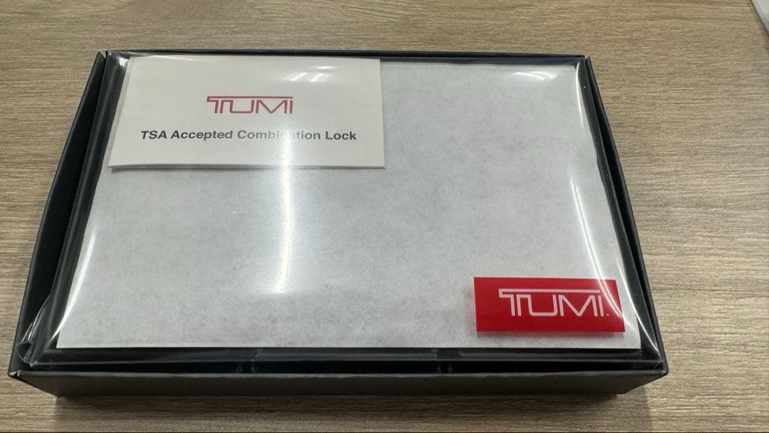 【限定品】TUMI パッドロック（TSA認識品）