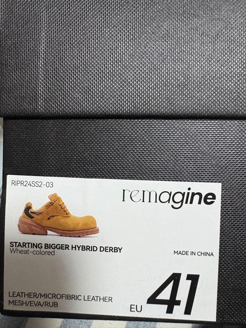 remagine ダービーシューズHYBRID DERBY