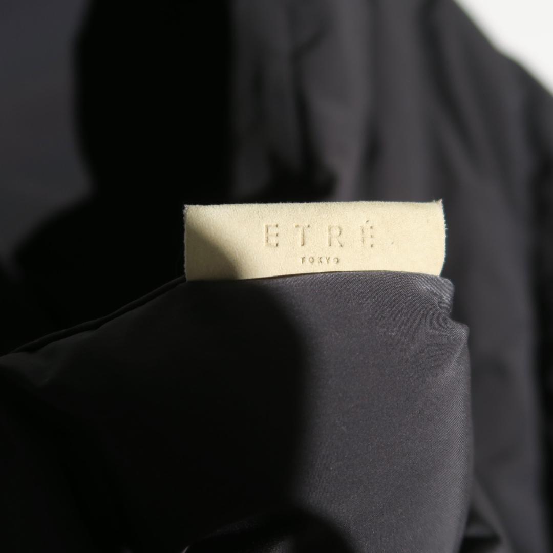 ETRE TOKYO エンベロップダウンストール ブラック エトレトウキョウ