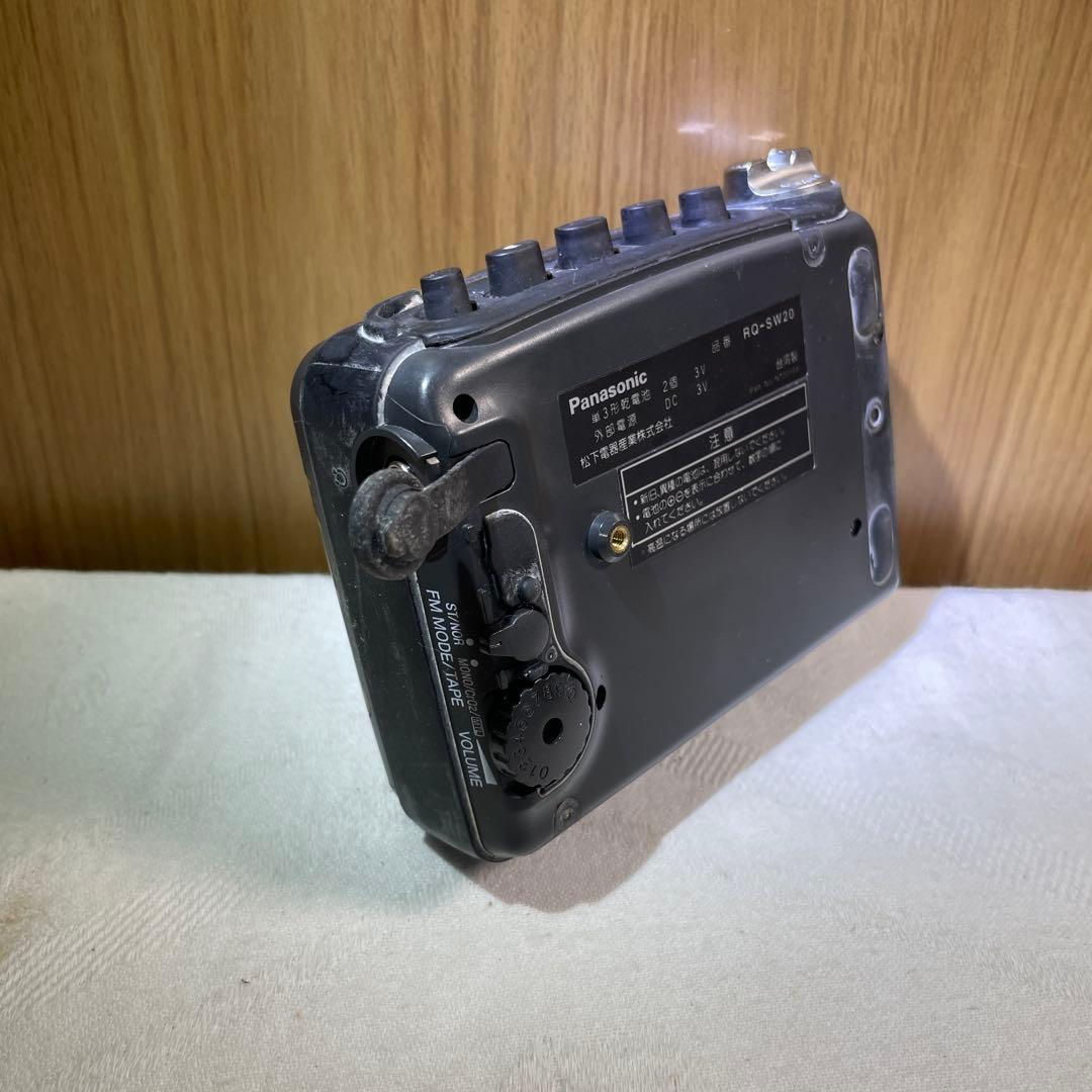 ジャンク品Panasonic SHOCK WAVE RQ-SW20 カセット