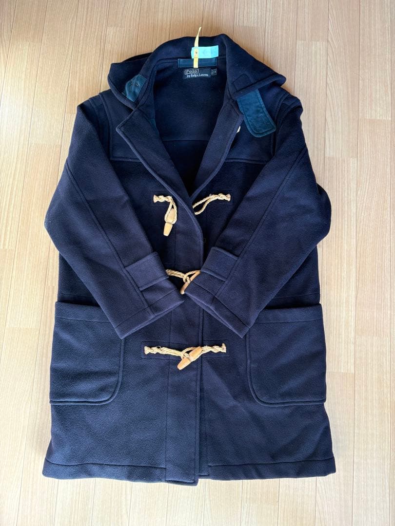 Polo by Ralph Lauren ネイビー ダッフルコート M ポパイ付