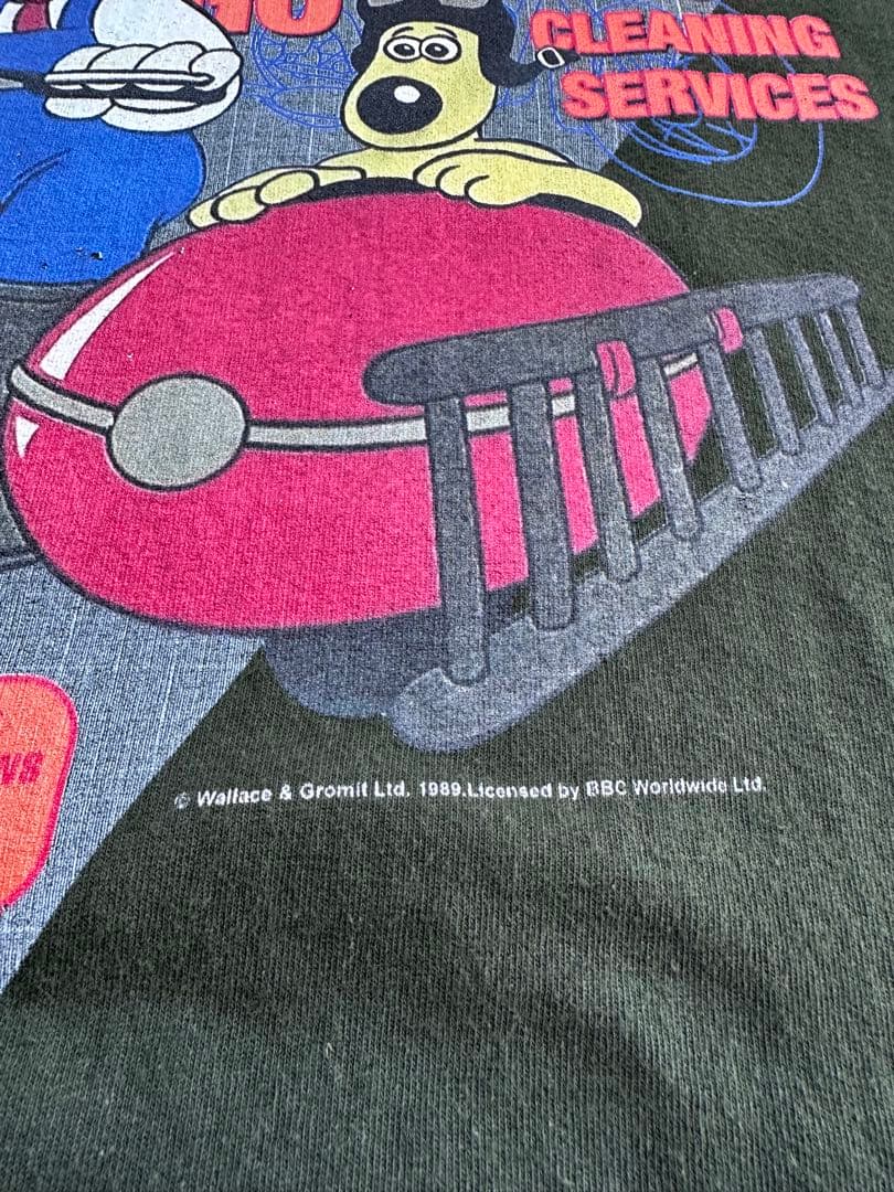 【超希少】©️1989 Wallace & Gromit Tシャツ