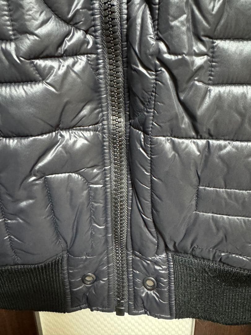 【美品】ディーゼル ロゴキルティング バテットジャケット ジャンパー M相当