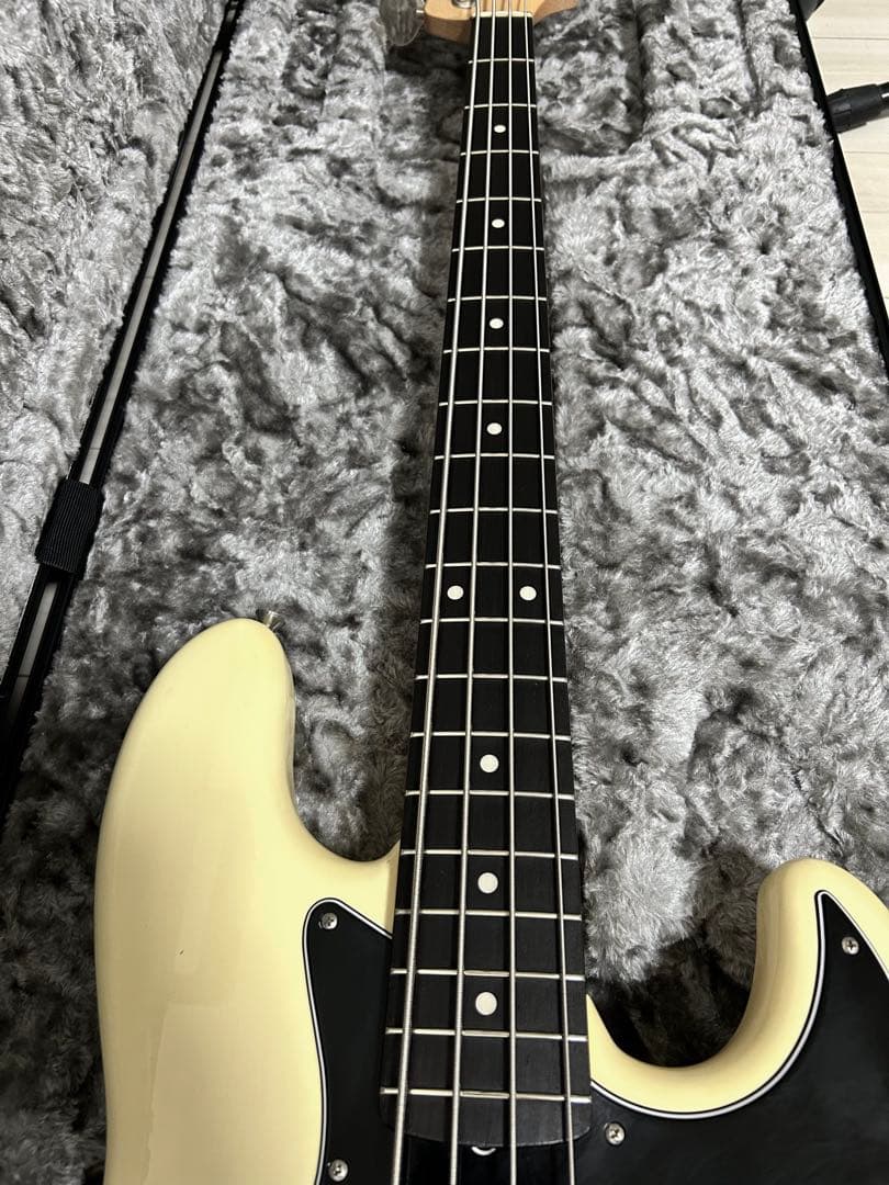 【値下げしました早い者勝ち】fender jazz bass 極上指板ブラック化