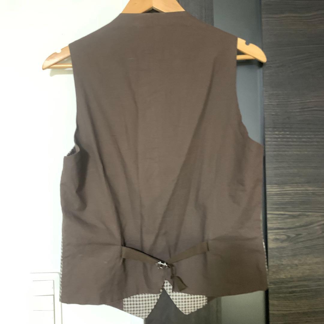TAGLIATORE タリアトーレ BRILLA ベスト ジレ 千鳥格子