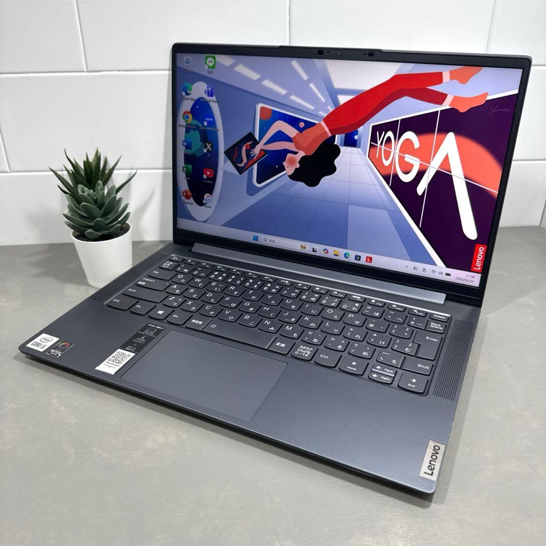 【限定】レノボYOGA Slim7☘️14型☘️10世代i5☘️NVMe512GB