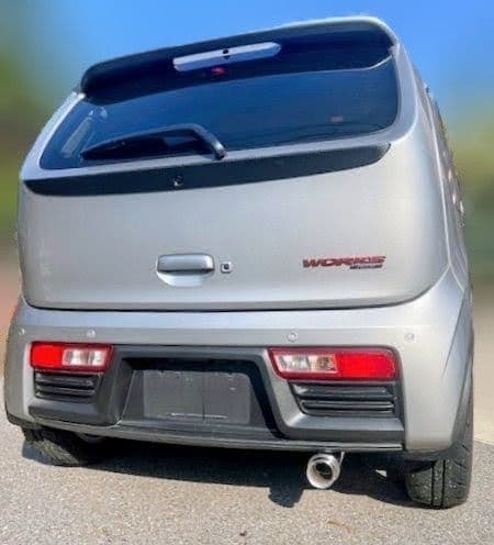 MK53SMK54Sスズキスペーシアカスタムターボアルトワークスマフラーカッター