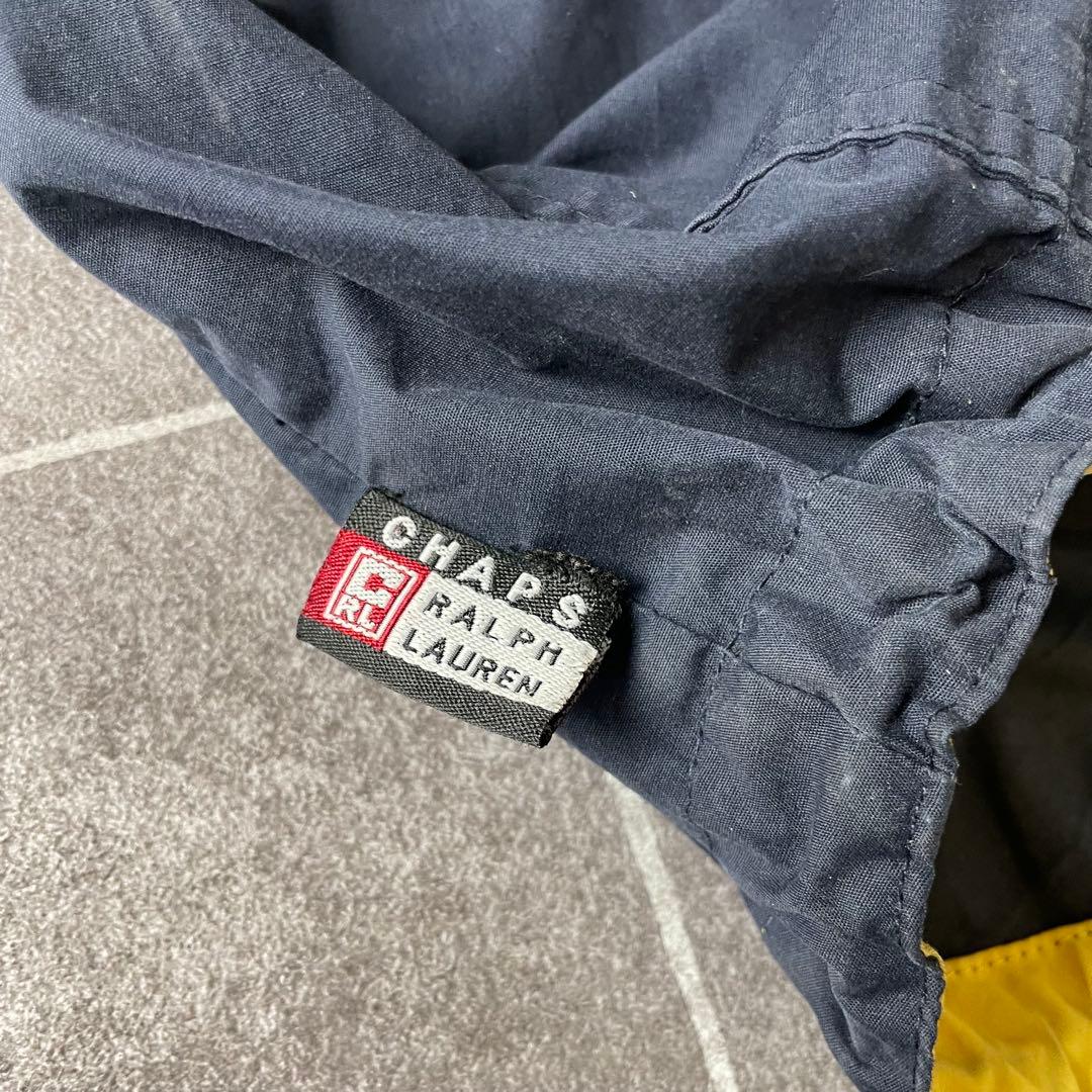 -00s y2k Chaps Ralph Lauren アノラックブルゾン 紺黄