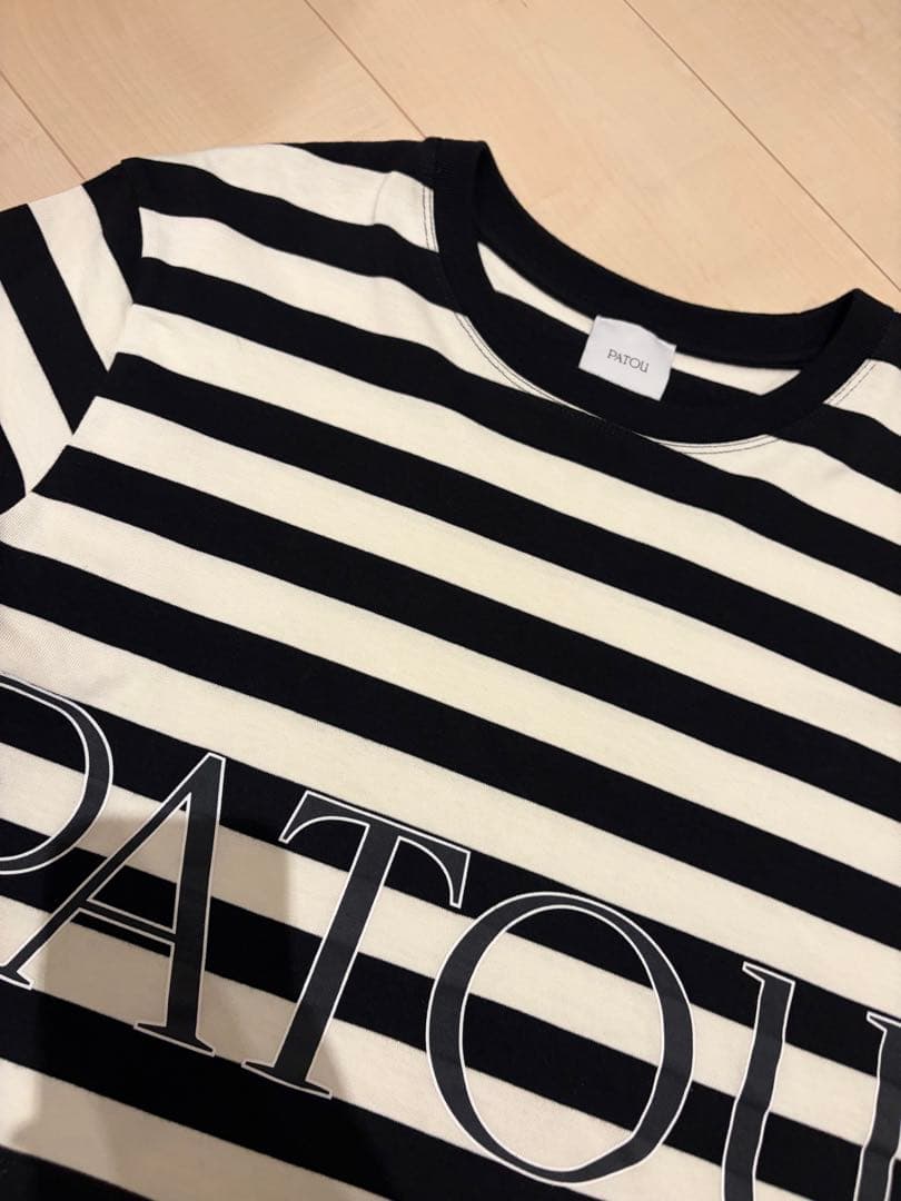 PATOU パトゥ　ボーダーTシャツ　美品