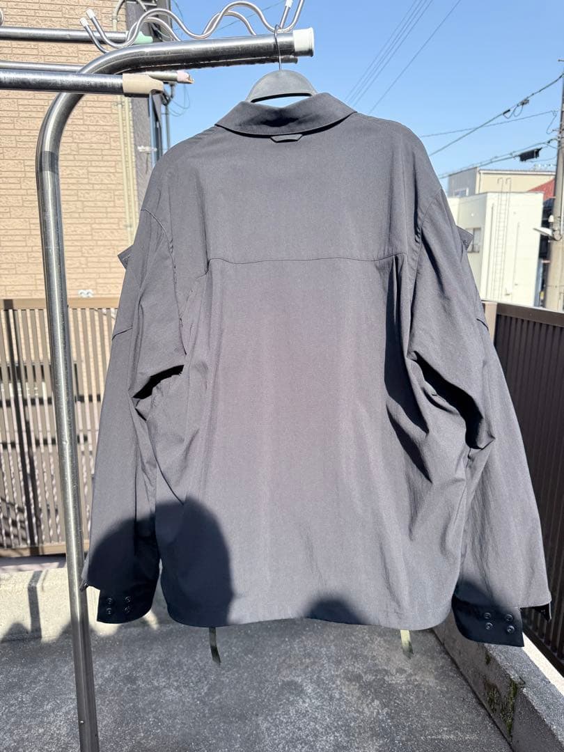 ジャケット・アウター Acronym 25SS Nylon Stretch Shirt Jacket