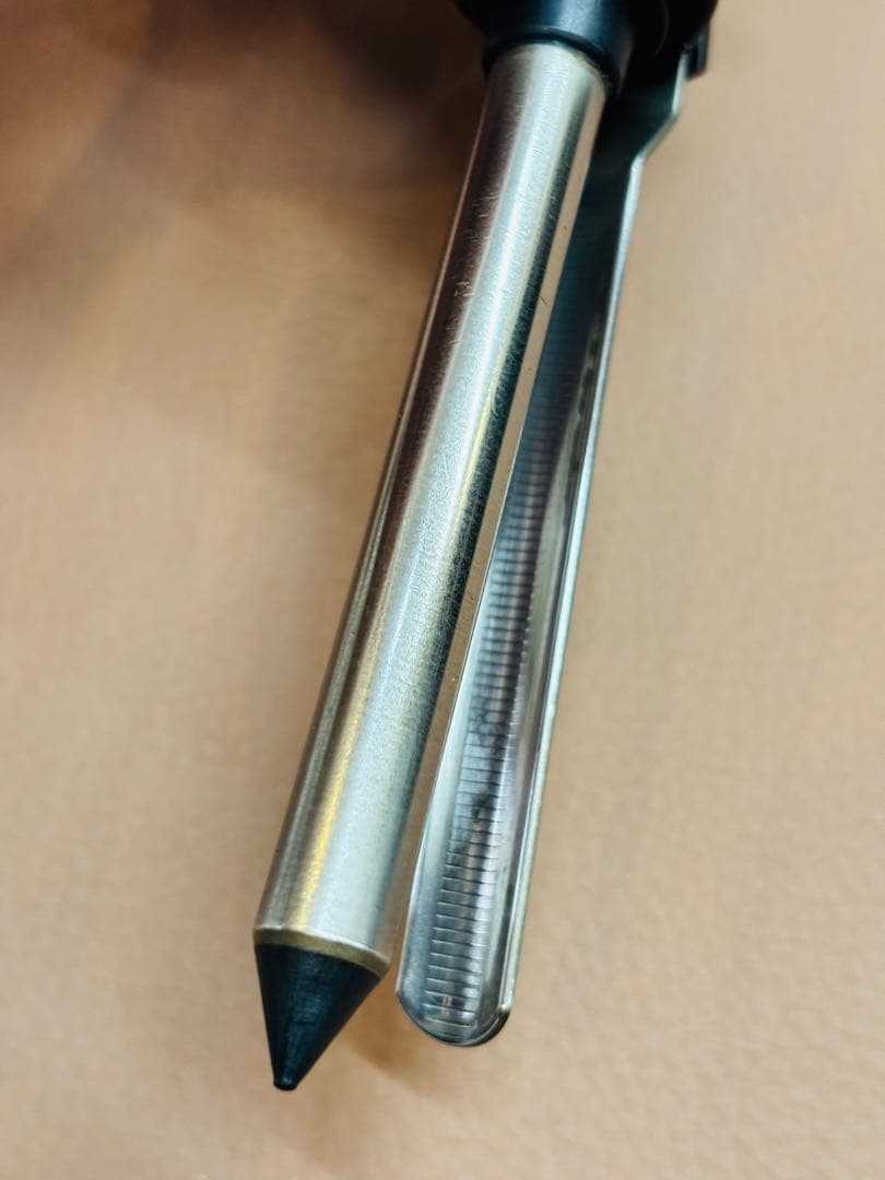 超美品　LENZ C-10元巻きレンツルートアイロン　理容アイロン　丸アイロン
