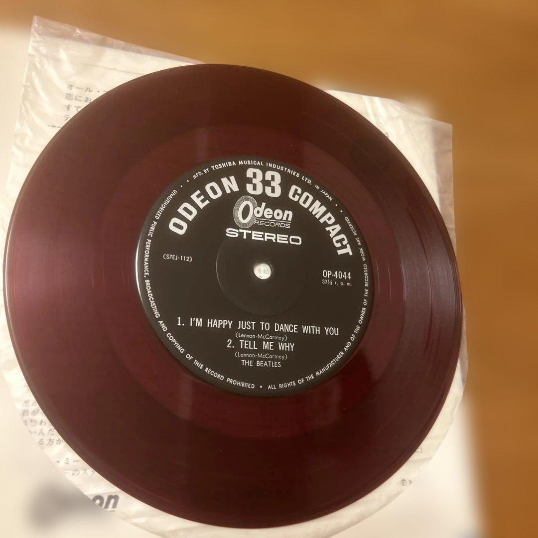 赤盤 OP-4044 THE BEATLES 東芝音工 Odeon