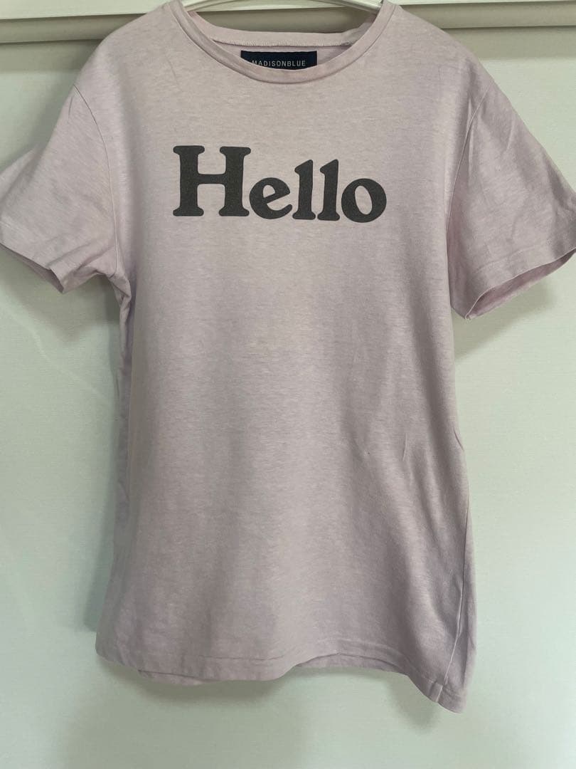 マディソンブルー HelloTシャツ パープル 00