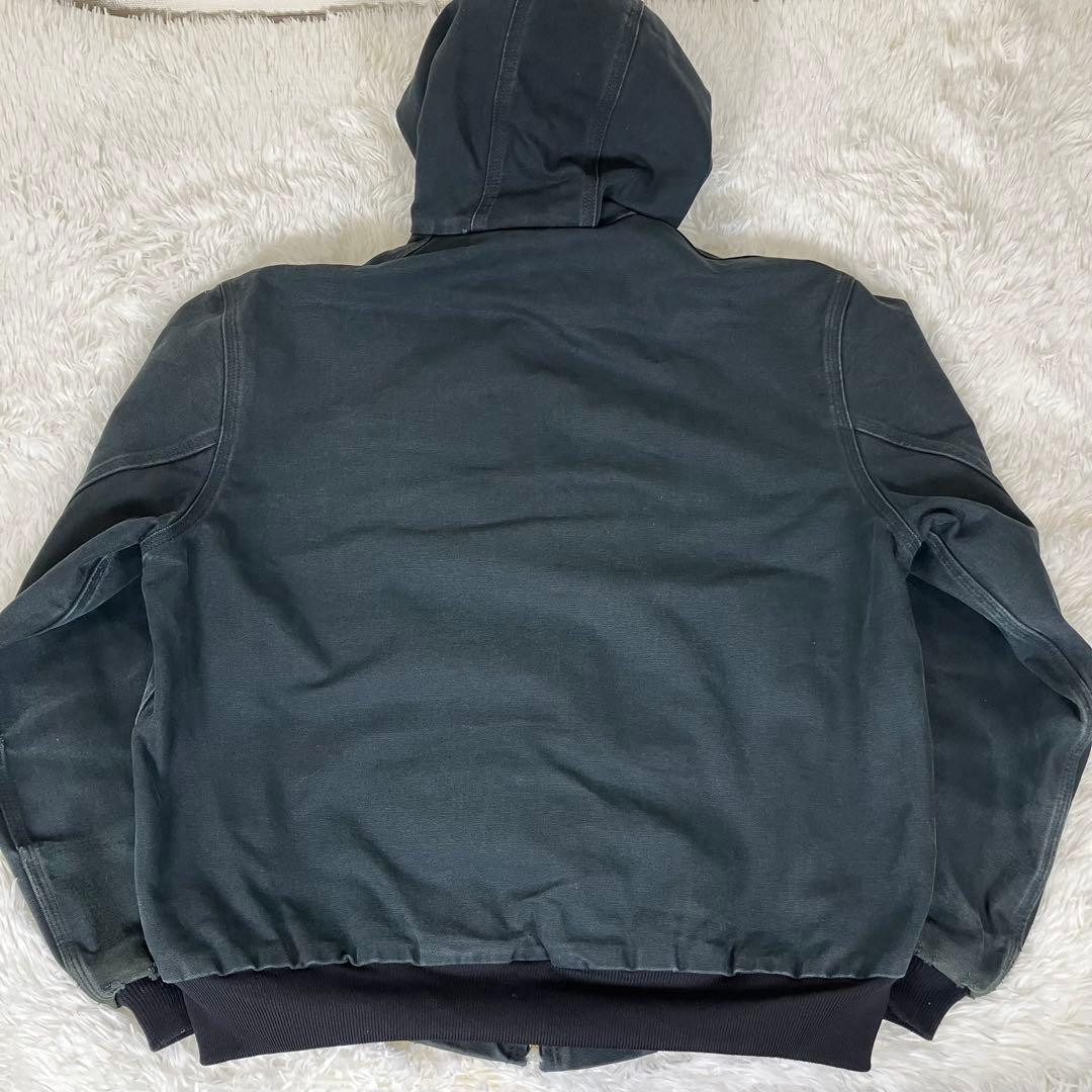 Carhartt J131 BLK アクティブジャケット Lサイズ フェード 黒