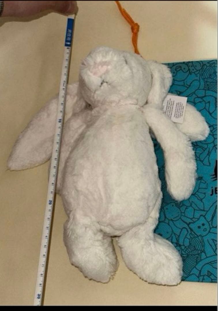  ホワイト　うさぎ　ぬいぐるみ 収納袋付き　未使用