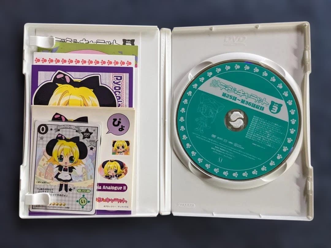 ぱにょぱにょデジキャラット Vol.1～4 初回限定版 （DVD）【中古】