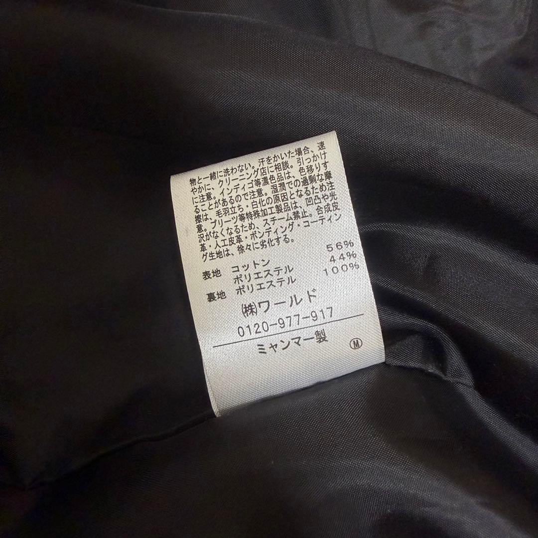 ミーさん様grove 3WAYフェイクファーライナーモッズコート　黒 M モッズ