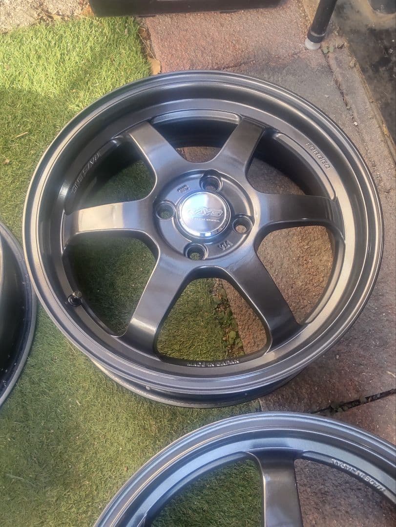 RAYS TE37 KCR 16/4H/100 ホイール４本