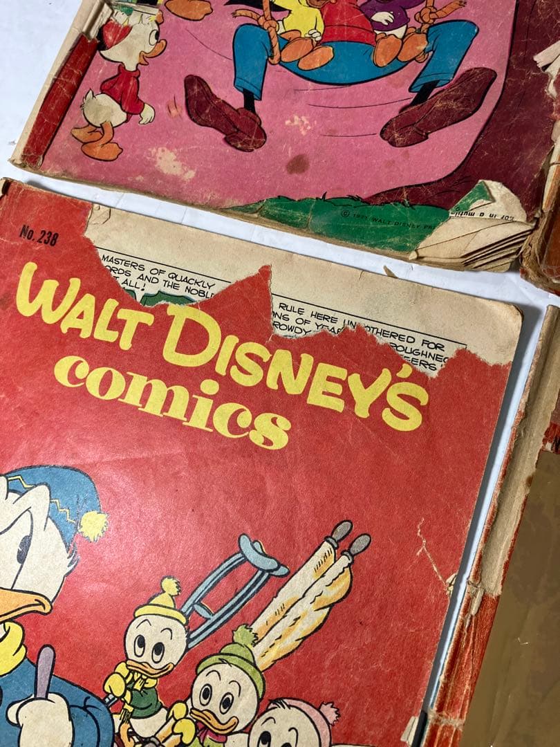 Walt Disney's comic DELL comic 海外 漫画 レトロ
