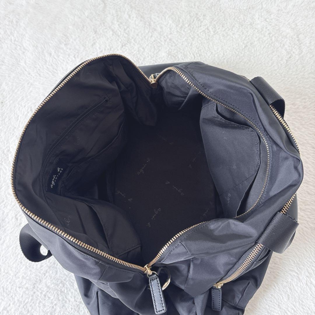 極美品✨agnes b. VOYAGE　ボストンバッグ　カデナ　南京錠　2way