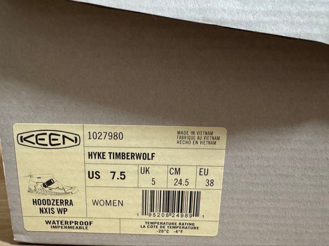 KEEN/HYKE ウォータープルーフブーツ 24.5cm