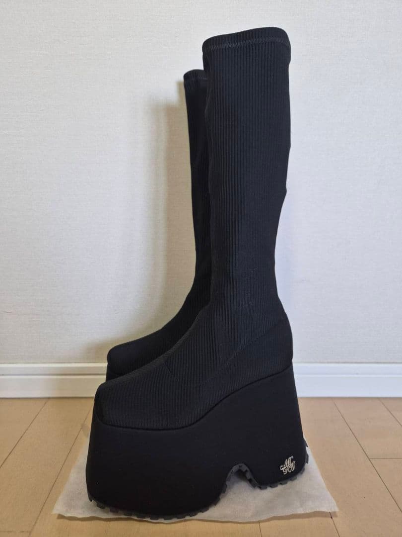 ミシェルマカロン14.5cm史上最強ロングブーツ　S(22～23cm)