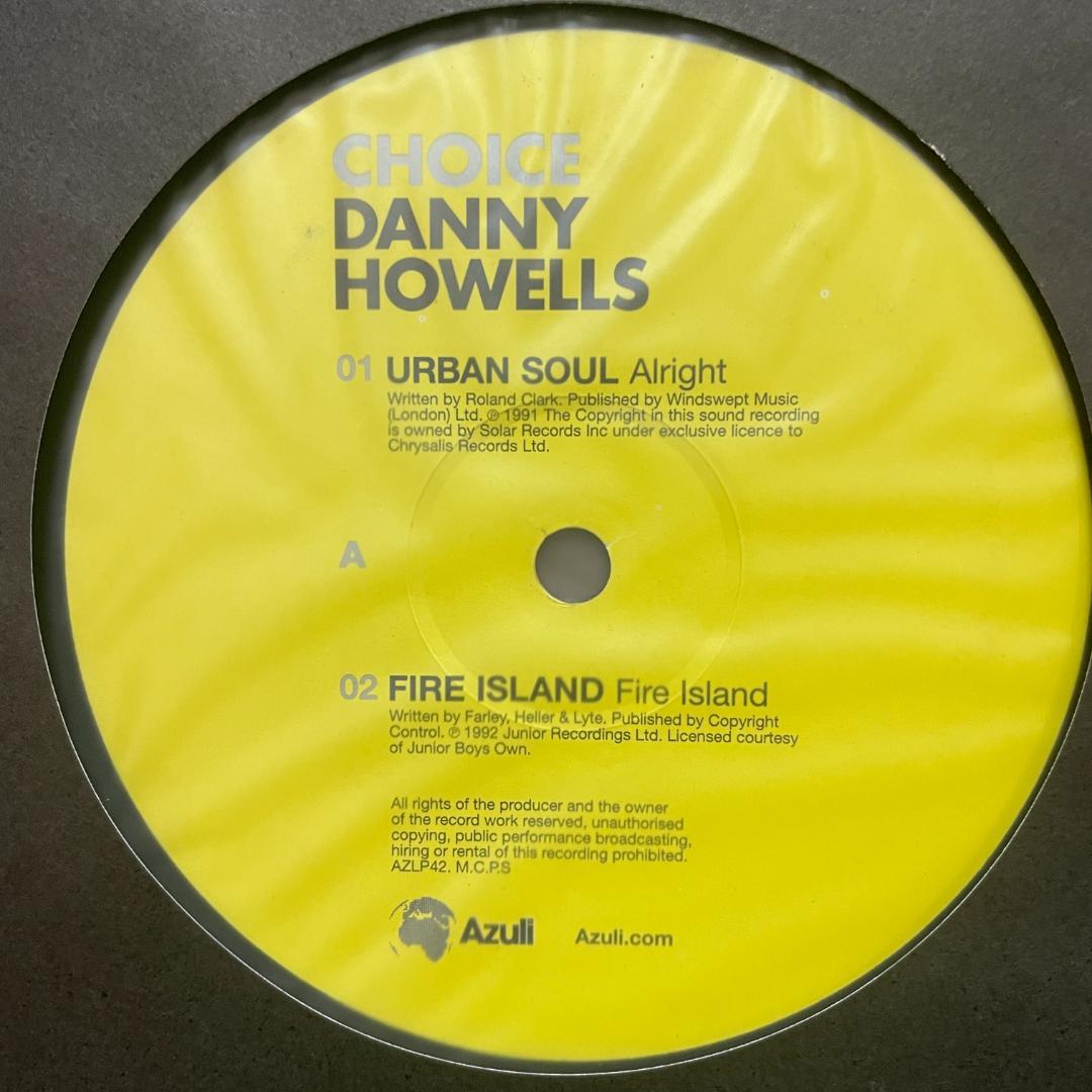 Danny Howells – Choice 4×12インチ Orbital 他