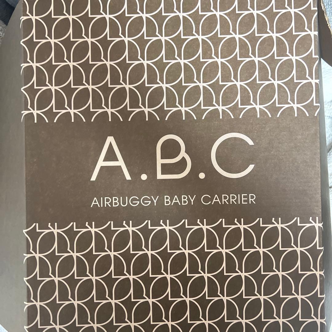 ABC AIRBUGGY 抱っこ紐 ブラック 最終値下げ！