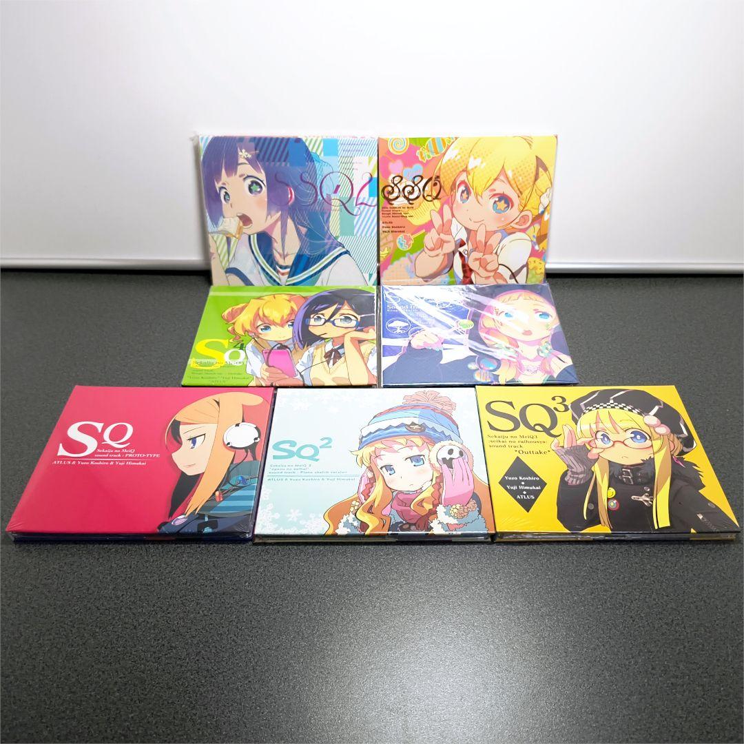 世界樹の迷宮１～５、X（クロス）、新１、新２＋早期購入者特典サントラCDのセット