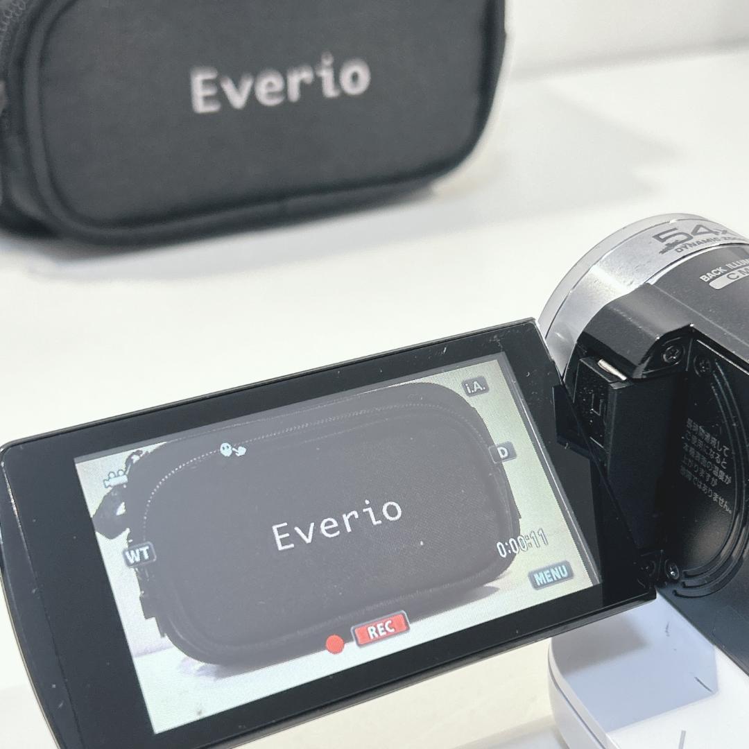 JVC ビデオカメラ EVERIO GZ-E265-B 収納ケース付き