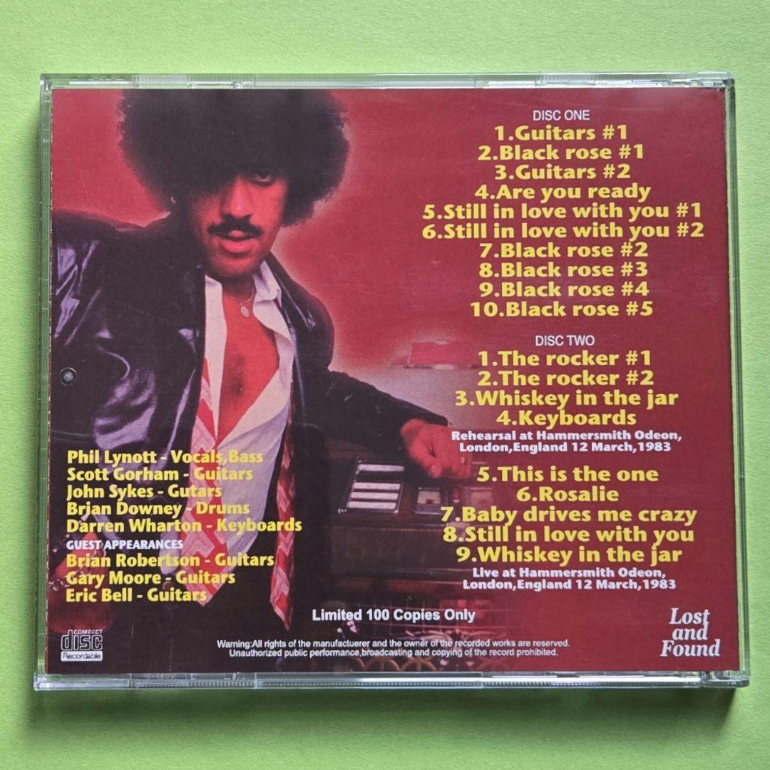 THIN LIZZY　シン·リジィ　Life Rehearsals　CD