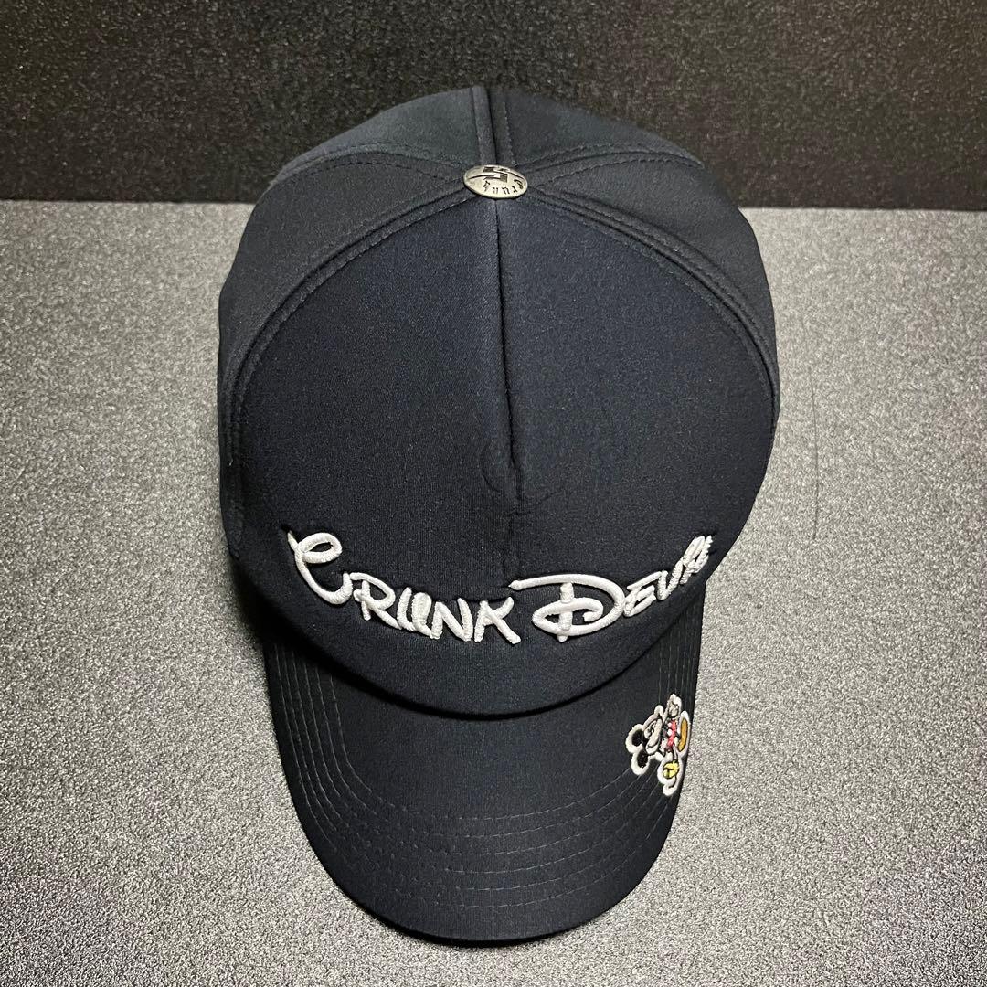 crunk devil 卍三木さん ヘロイン三木さん 刺繍キャップ 卍ミッキー