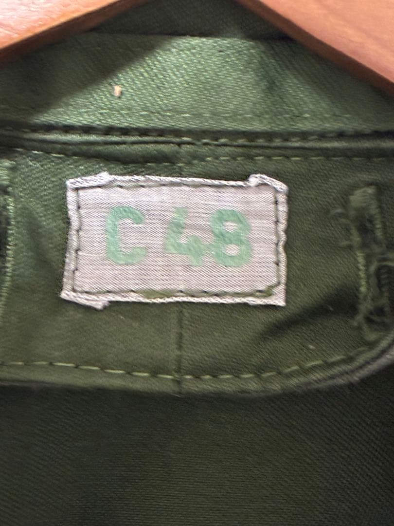 【デッドストック】　スウェーデン軍 M59 フィールドコート c48