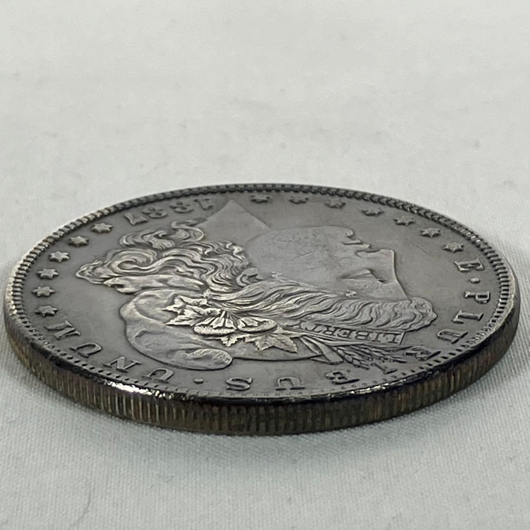 1887 アメリカ　モルガンダラー　銀貨　　約26.7g