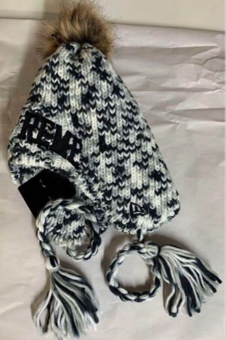 ◼️新品未使用◼️Supreme/New Era Toboggan Beanie◼️黒
