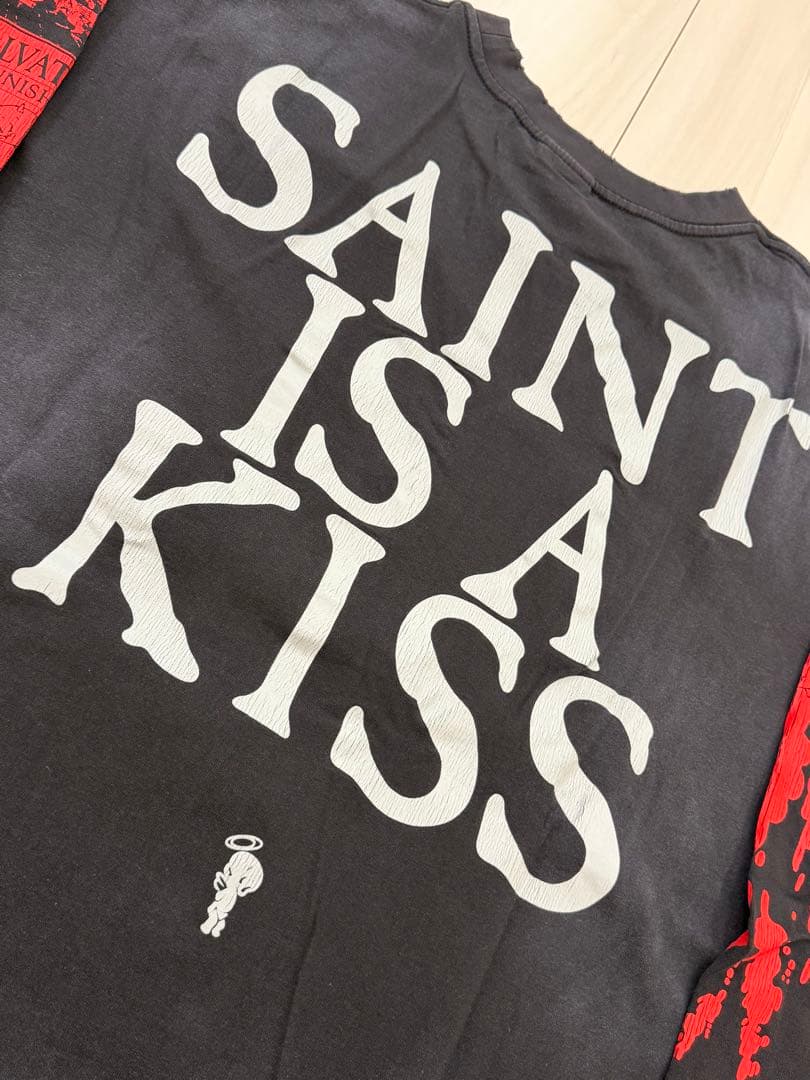 SAINT Mxxxxxx SAINT IS A KISS LS XL 試着のみ