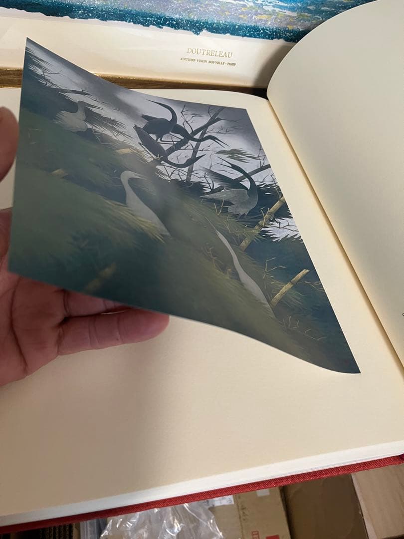 佐藤太清　画集　高級本　リトグラフ付き
