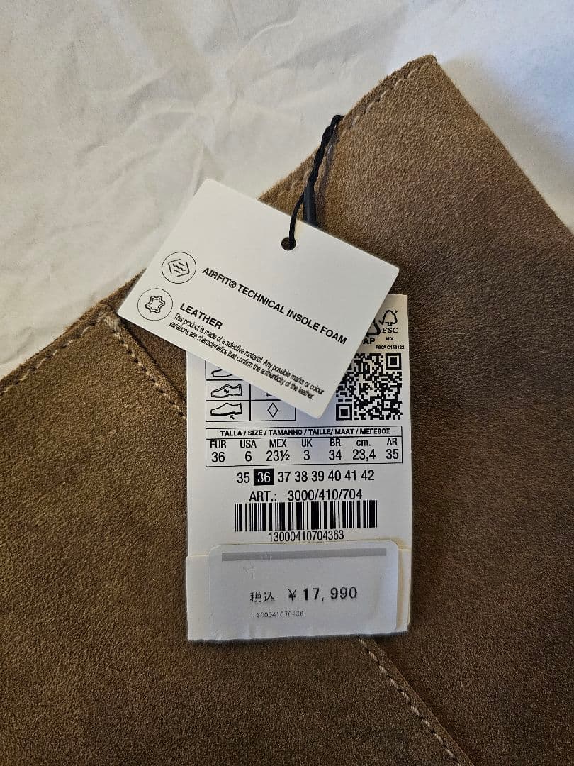 新品 ZARA 本革 leather 高品質 高級 レザー スエード スウェード