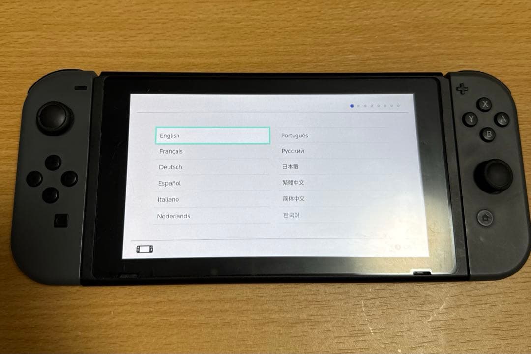 【美品•付属品完備】Nintendo Switch グレー 本体