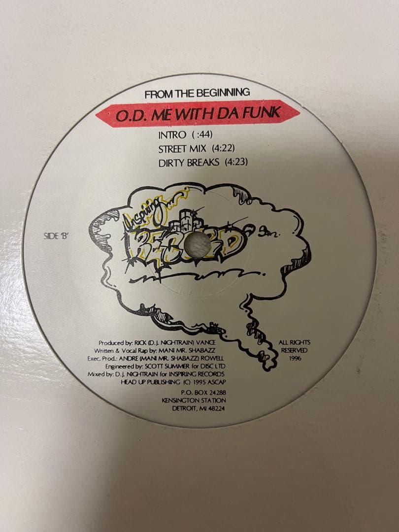 G-RAP Mani Mr Shabazz レコード