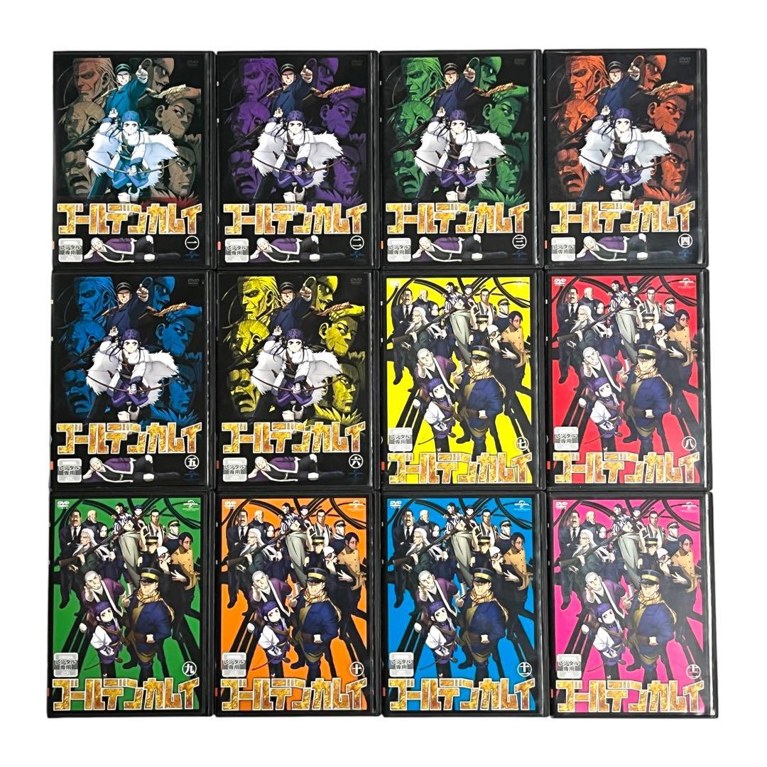 DVD アニメ 「 ゴールデンカムイ 」 1期〜4期 全25巻 実写映画公開‼︎