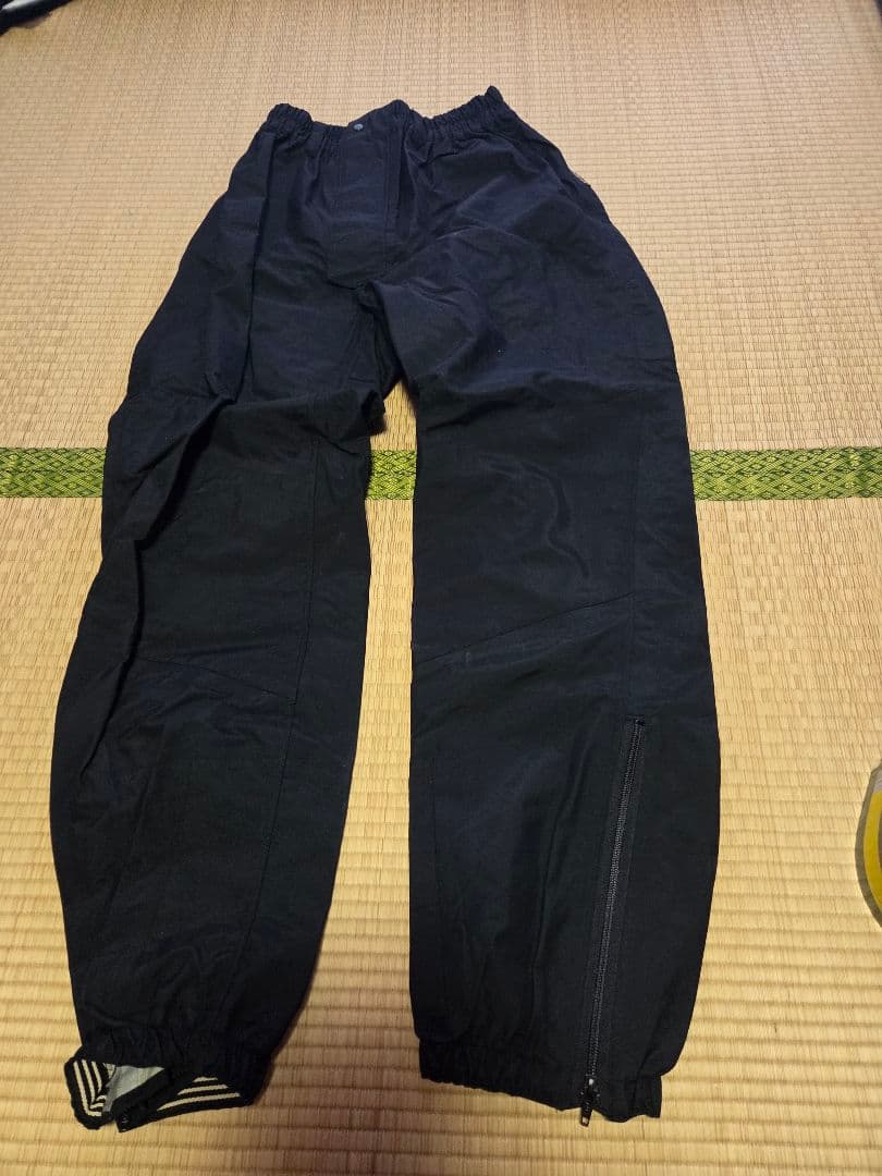がまかつ、ゴアテックス、加工黒と紫の上下セット