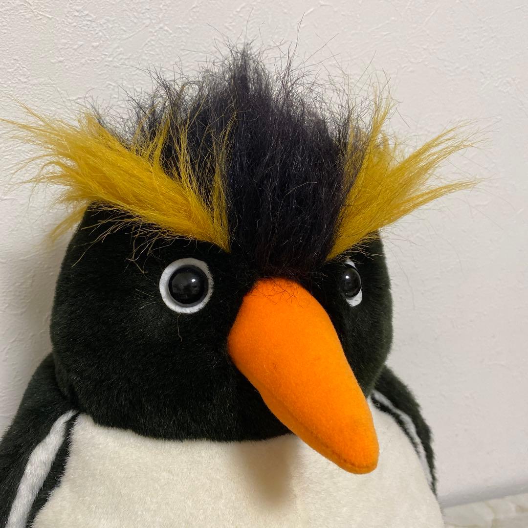 希少 当時物 YAMAGUCHI イワトビペンギン ビッグぬいぐるみ レトロ 2