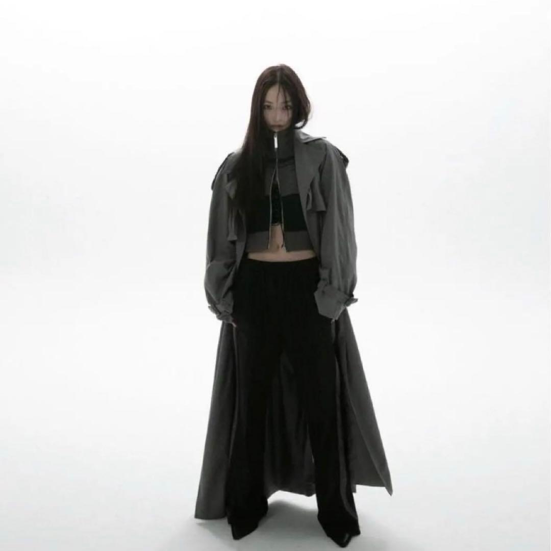 ジャケット・アウター melt the lady wide trench coat