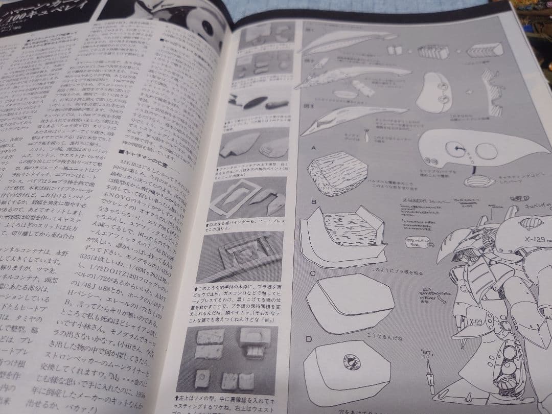 モデルグラフィックス【鳥山明宮崎駿　ガンダムマーク3】 1980年代　5冊セット