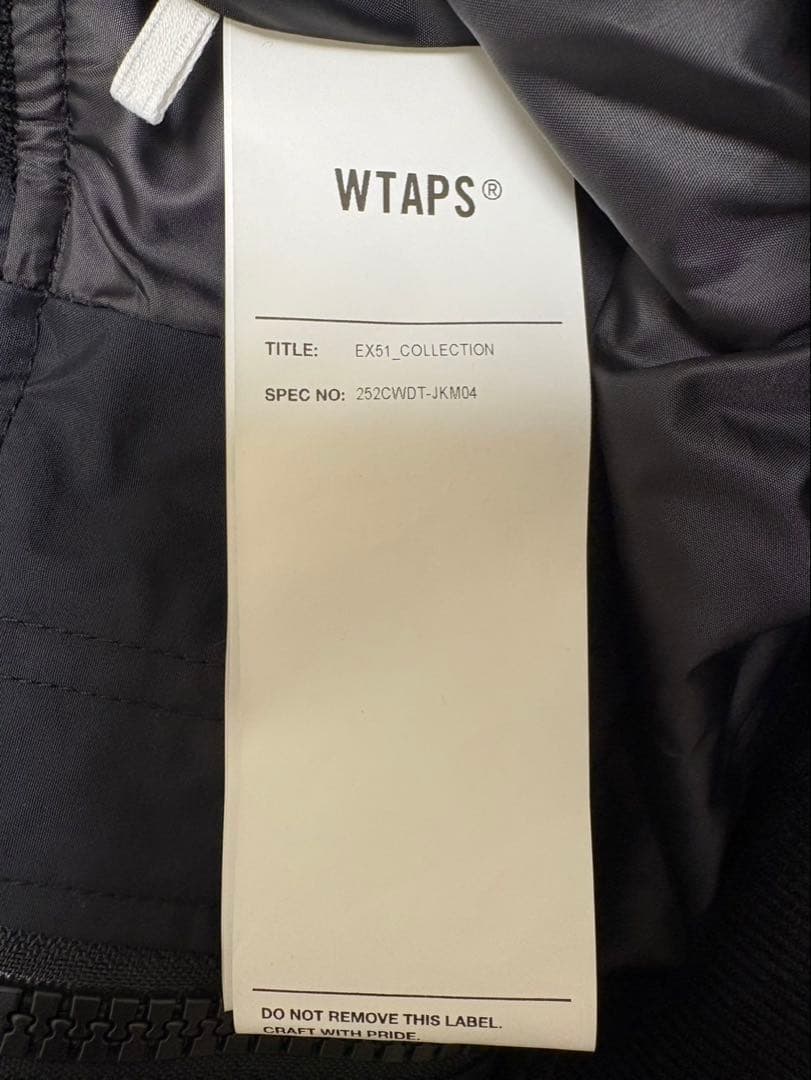 AW25 WTAPS WFS ジャケット　Mサイズ