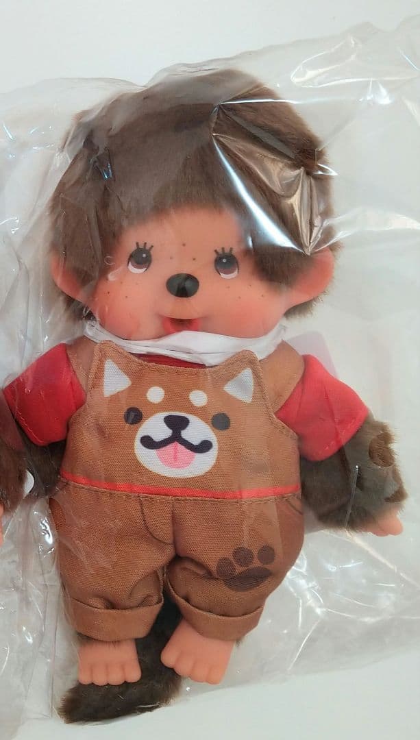 新品 モンチッチ 男の子 アニマルドレス 柴犬 海外版 203864
